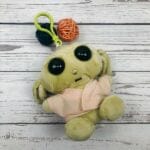 Twee Baby Yoda Knuffel Sleutelhangers van Zachte Pluche Star Wars De Knuffel