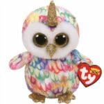 TY Knuffel Uil Kleurrijk Pastel Slaapvriendelijke Pluche De Knuffel