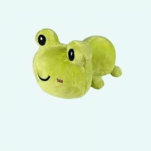 Ultrasofte Knuffel Kikker Met Speels Ontwerp En Felle Kleuren De Knuffel
