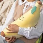 Ultrazachte Bananenvorm Knuffel Voor Kinderen en Volwassenen De Knuffel