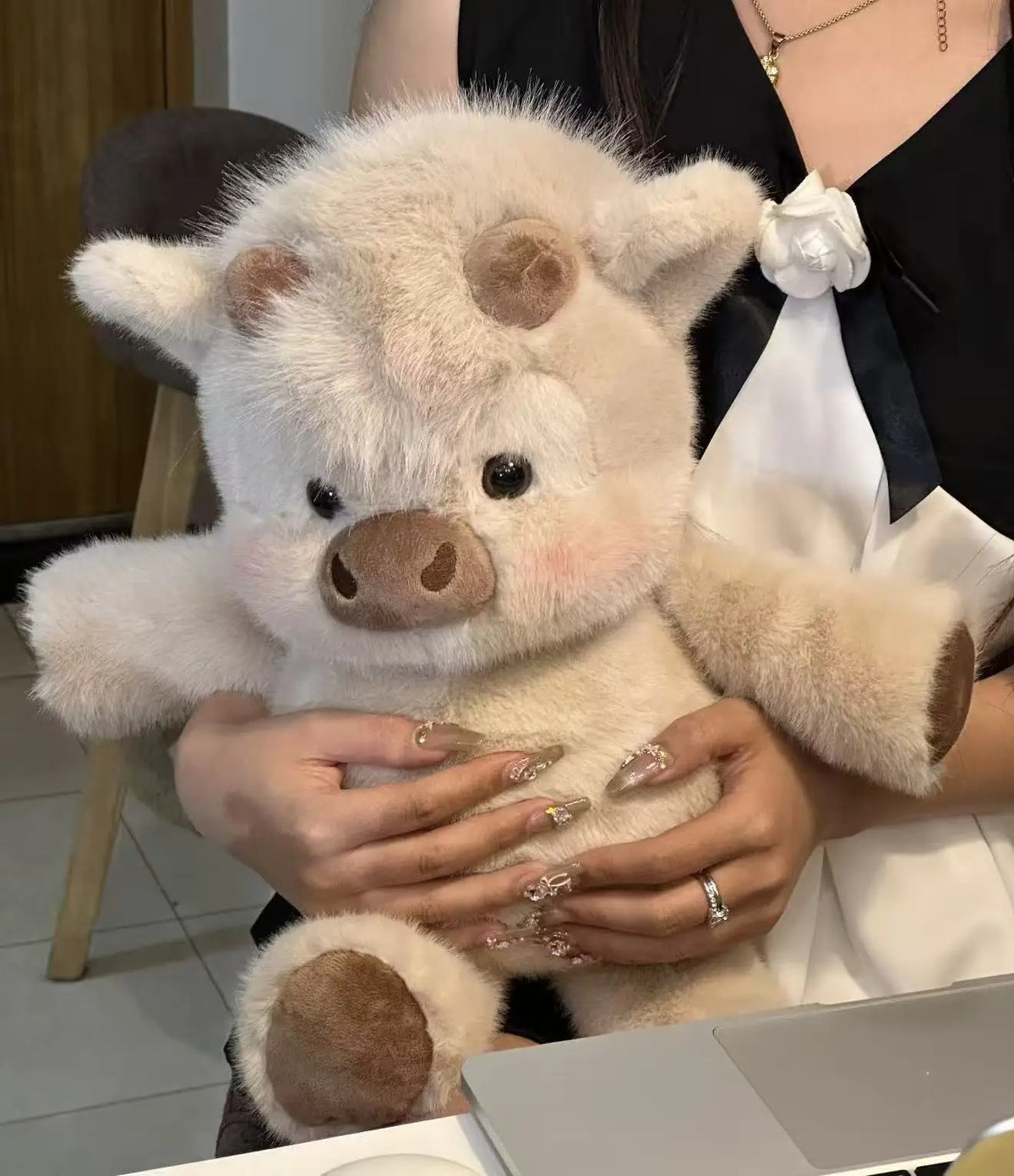 Varken Knuffelkussen 45 cm | Zacht Steunvarkentje in 15 Kleuren De Knuffel