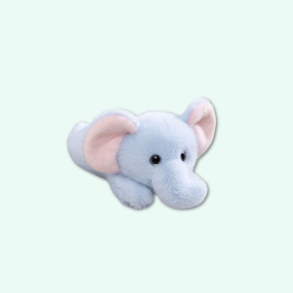 Verzwaarde Knuffel Olifant Blauw voor Rust en Comfort De Knuffel