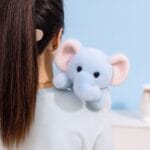Verzwaarde Knuffel Olifant Blauw voor Rust en Comfort De Knuffel