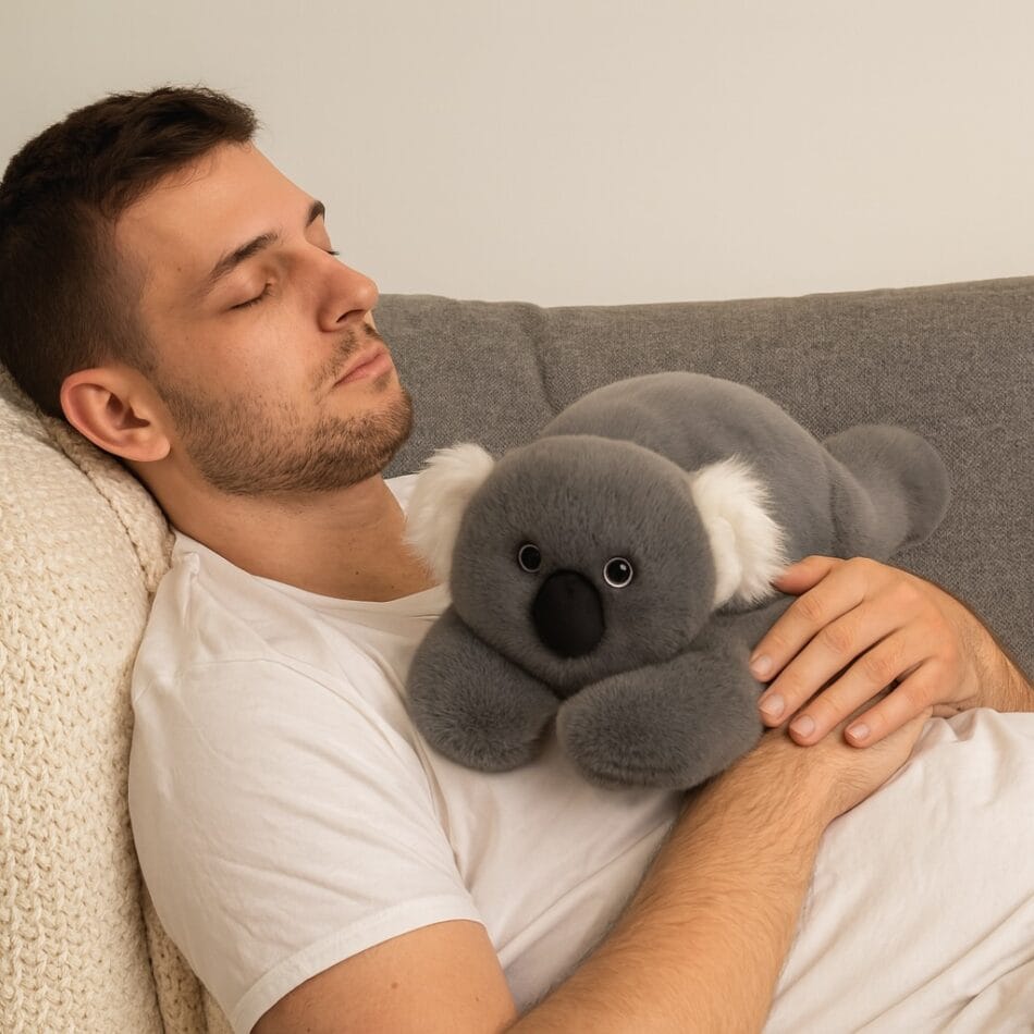 Verzwaarde Koala Knuffel Voor Ontspanning En Rust De Knuffel
