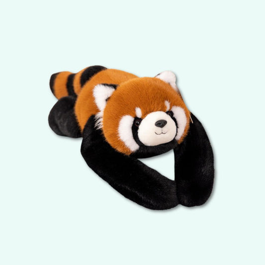 Verzwaarde Rode Panda Knuffel met Gewichtsverdeling voor Comfort De Knuffel