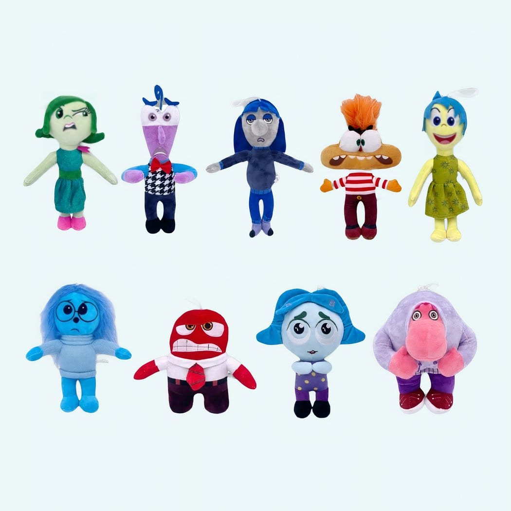 Vice Versa 2 Knuffelset Kleurrijke Emotiesfiguren De Knuffel