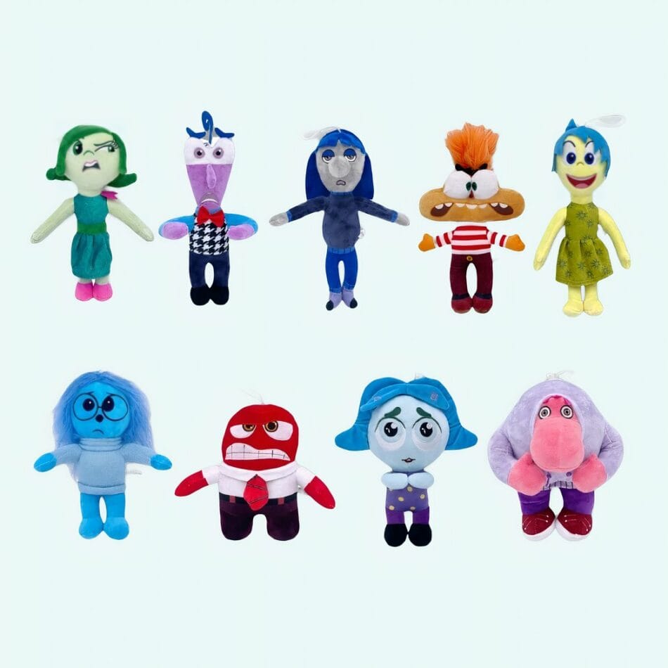 Vice Versa 2 Knuffelset Kleurrijke Emotiesfiguren De Knuffel