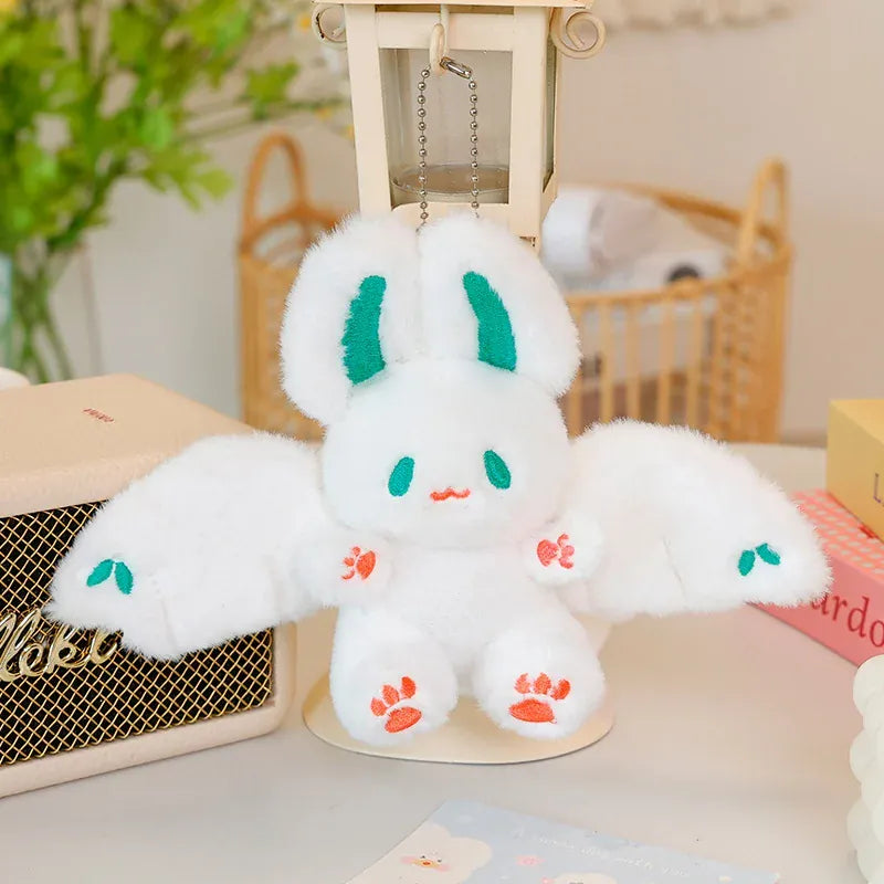Vleermuis Konijn Knuffel | Kawaii Pluche Sleutelhanger De Knuffel Model 2