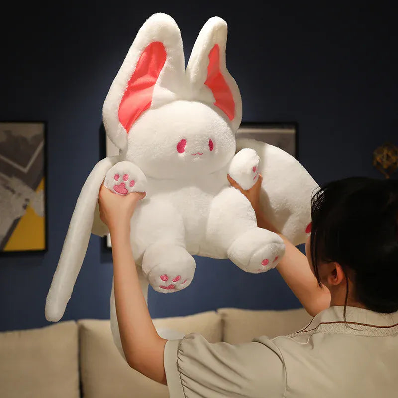 Vleermuis Konijn Knuffel | Kawaii Pluche Sleutelhanger De Knuffel