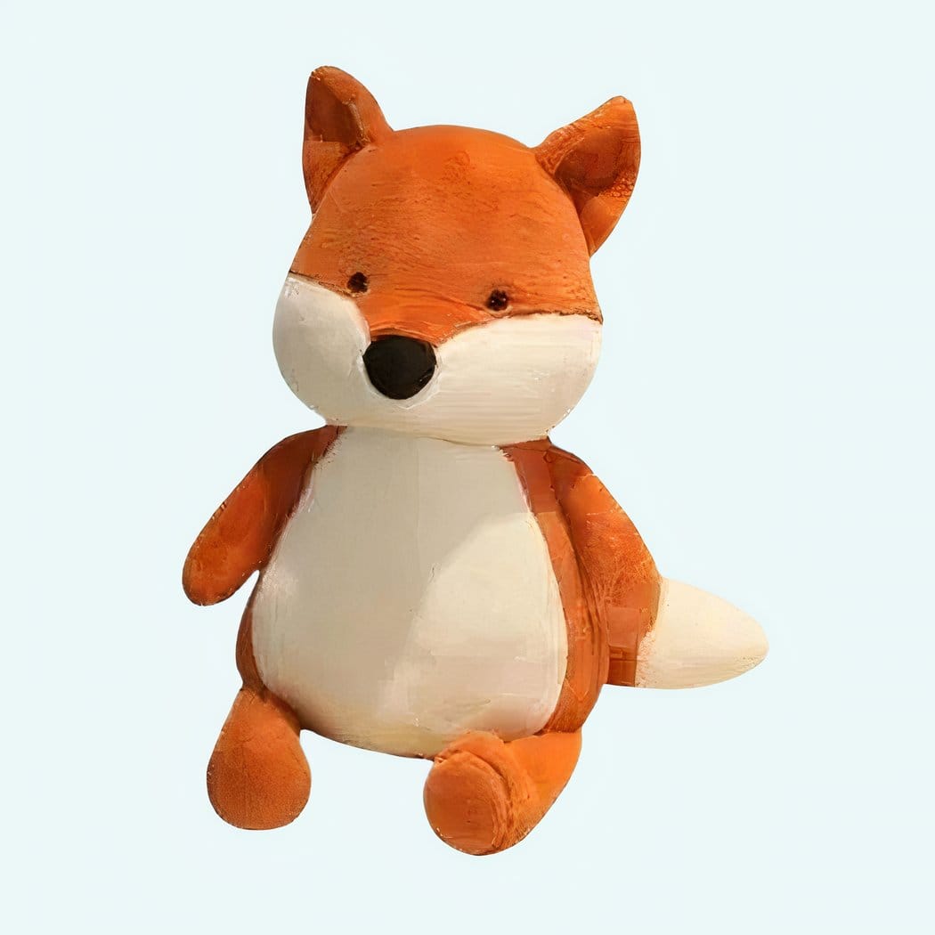 Vos Knuffels In 3 Maten Met Drie Gezichten De Knuffel 35cm
