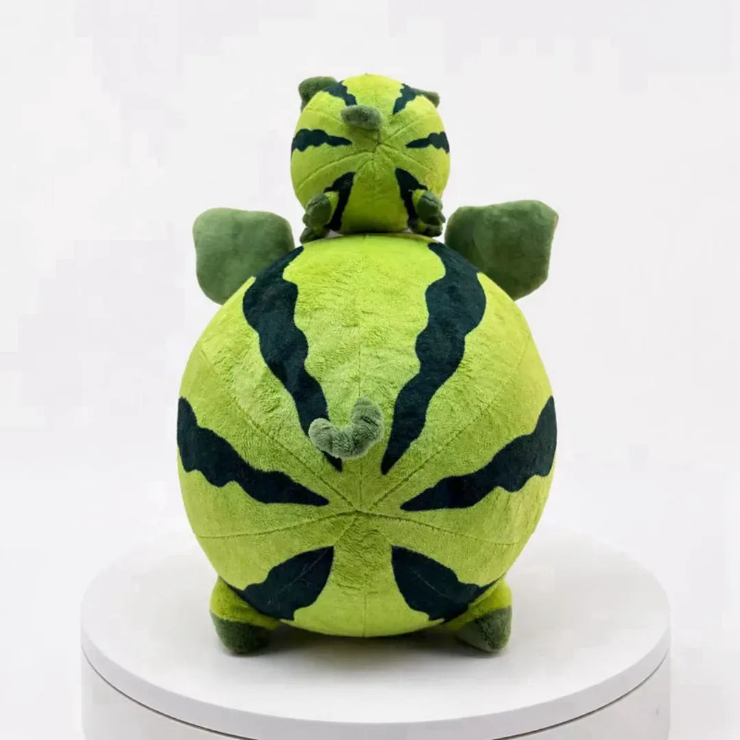 Watermeloen Varken Knuffel 10 of 24 cm | Zomers Fruit Biggetje De Knuffel