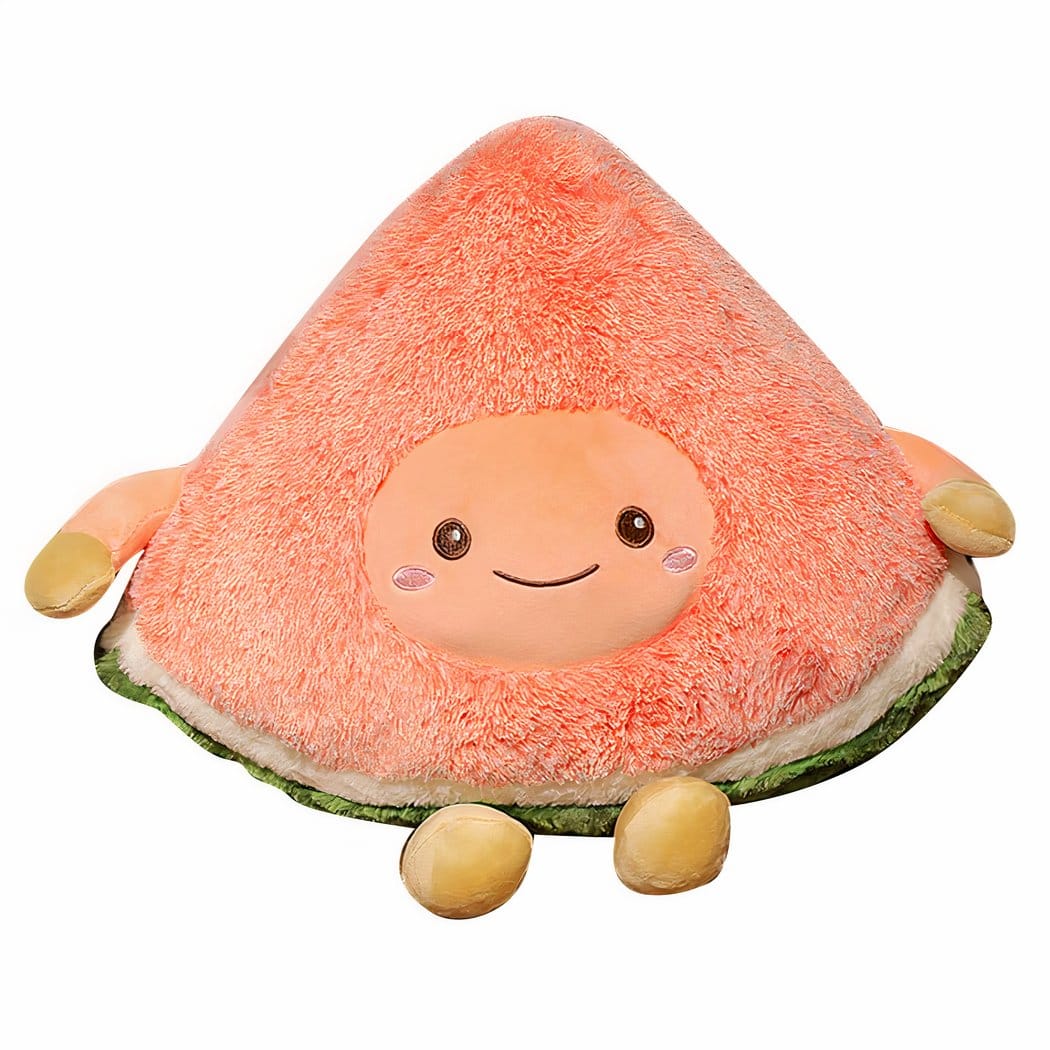 Watermeloenvormige Zachte Knuffel Met Comfortabele Vulling De Knuffel s