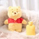 Winnie Beertje Knuffel Warmwaterkruik 2 In 1 Zacht Gouden Vacht De Knuffel