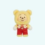 Winnie de Pooh Labubu-Stijl Knuffel in Pastelkleuren De Knuffel