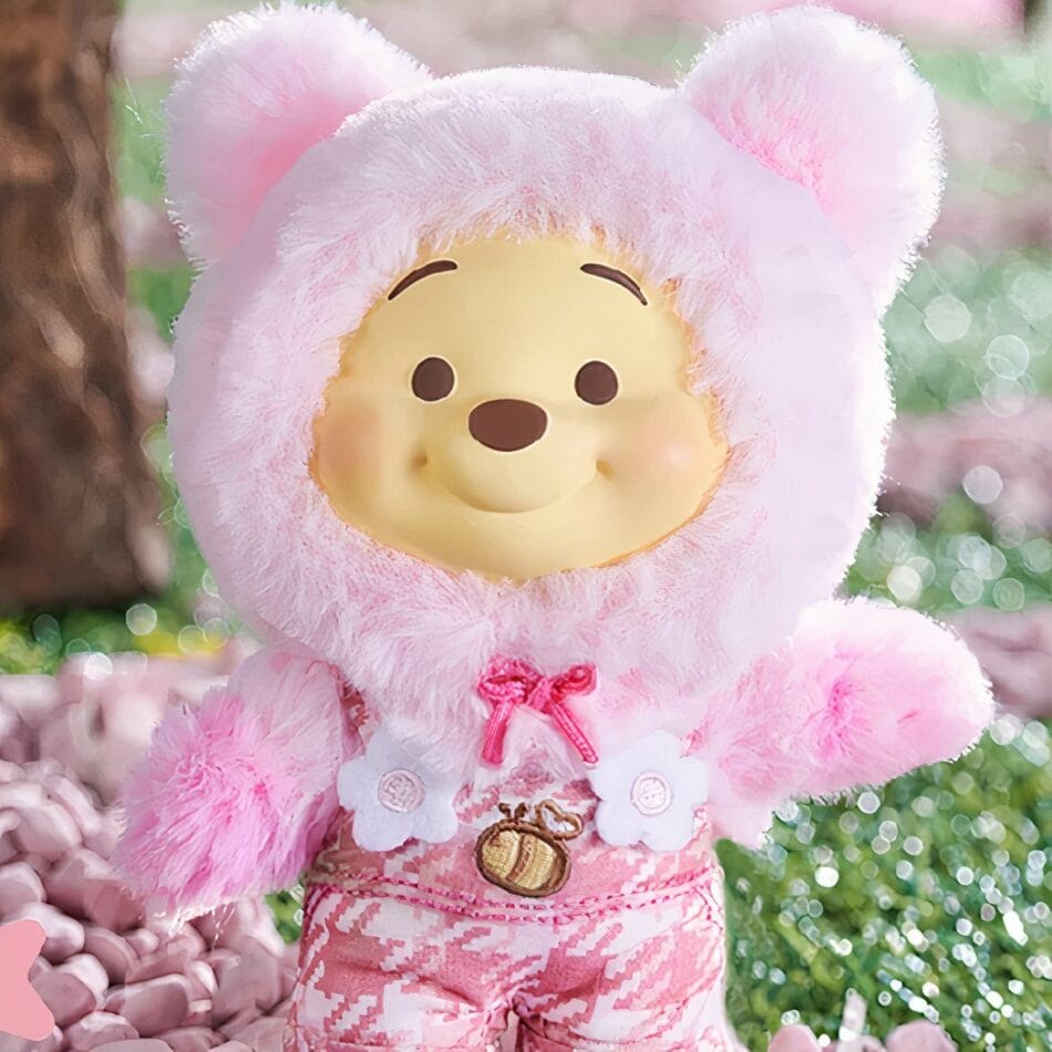 Winnie Labubu Stijl Knuffel Collectable Mysterie Doos De Knuffel