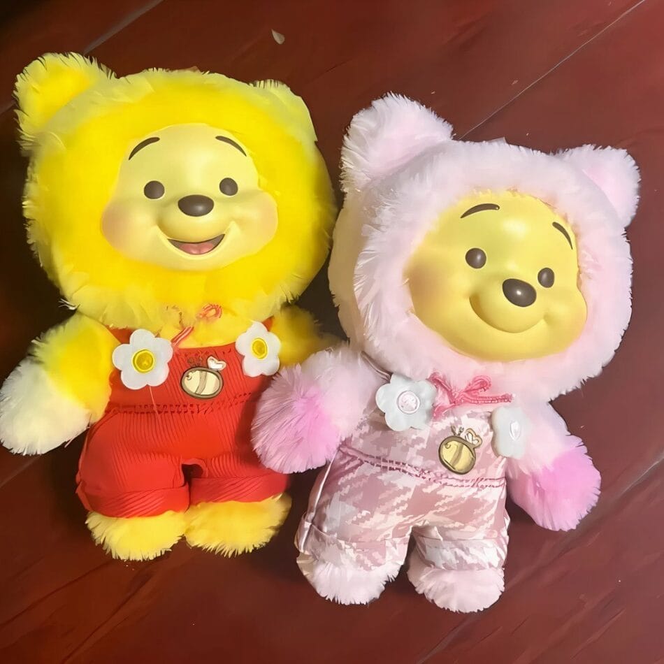 Winnie Labubu Stijl Knuffel Collectable Mysterie Doos De Knuffel