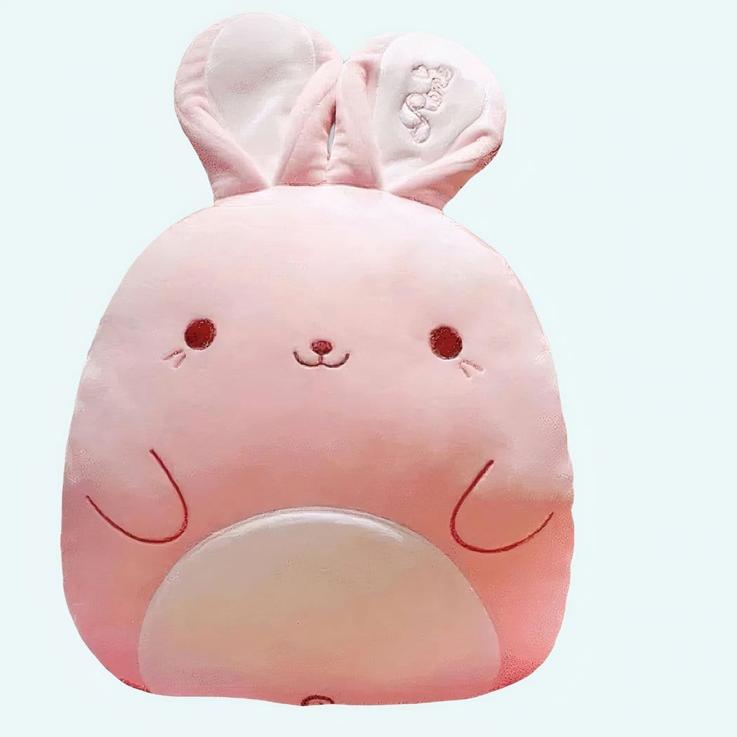 Wit Knuffelkonijn Kussen Zacht Pluche Sierkussen Voor Ontspanning De Knuffel