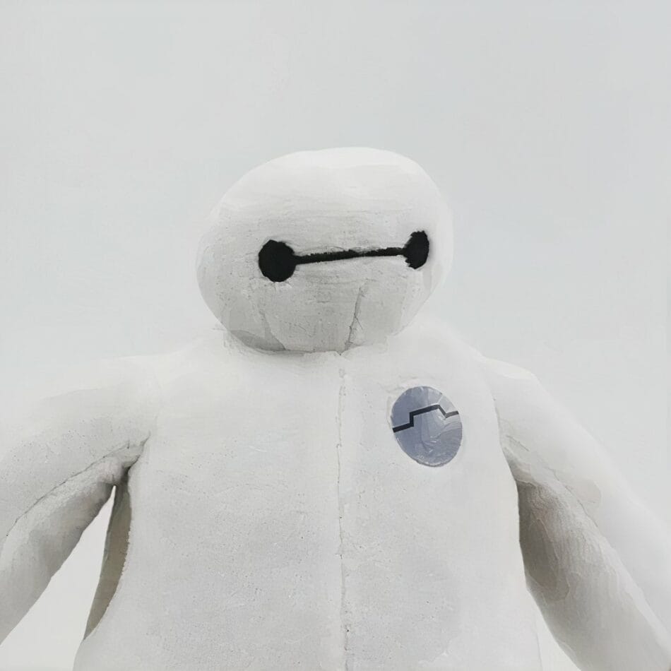 Witte Baymax Knuffel Adorable Disney Met Zachte Pluche De Knuffel
