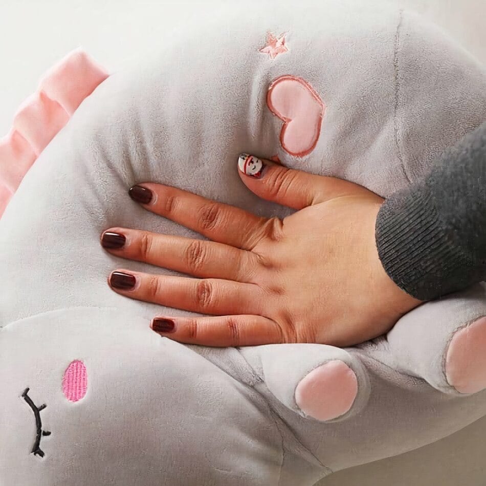 Witte Eenhoornknuffel Blanche Ultra Zachte Knuffel De Knuffel