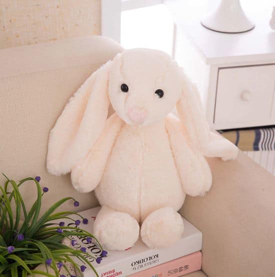Witte Knuffel Konijn Kawaii Zachte Vacht De Knuffel
