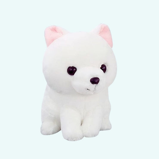 Witte Knuffel Vos 40 cm Zachte Kawaii Met Lange Staart En Roze Oortjes De Knuffel