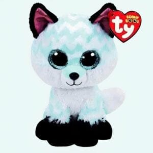 Witte Knuffel Vos 40 cm Zachte Kawaii Met Lange Staart En Roze Oortjes De Knuffel