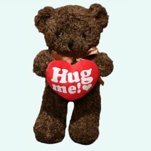 Witte Knuffelbeer 90 cm Hartvormig Ontwerp Valentijnsdag De Knuffel
