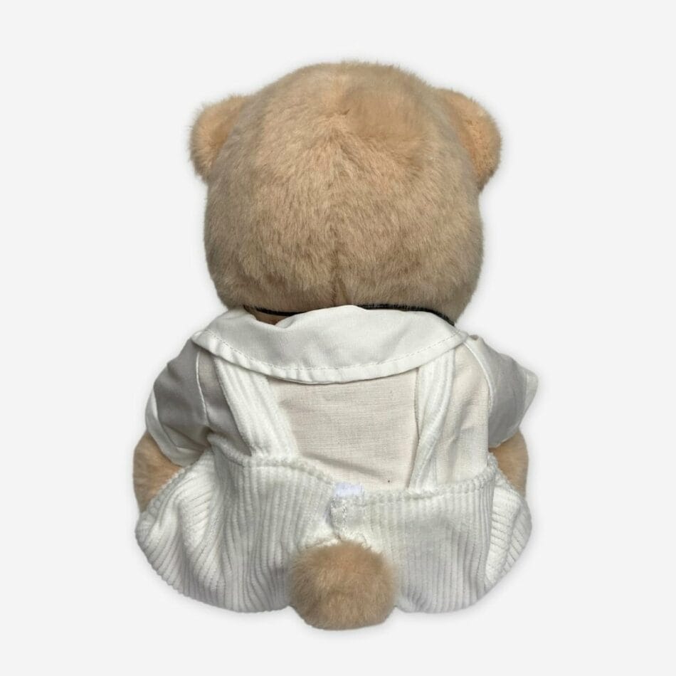 Witte Knuffelbeer Met Gewrichten Handgemaakt In Elegant Pakje De Knuffel