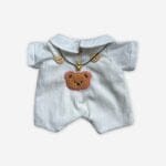 Witte Knuffelbeer Met Gewrichten Handgemaakt In Elegant Pakje De Knuffel