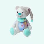 Witte Knuffelbeer Nachtlampje Met Rustgevende Muziek De Knuffel