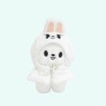 Witte Knuffelkonijn Geïnspireerd door Lee Know Stray Kids Kawaii 12 cm De Knuffel