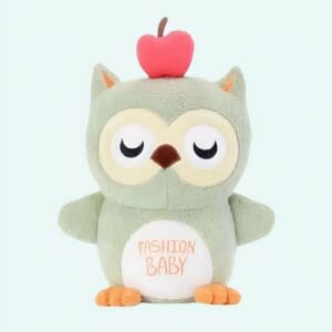 Witte Lama Knuffel van Zacht Pluche voor Baby De Knuffel