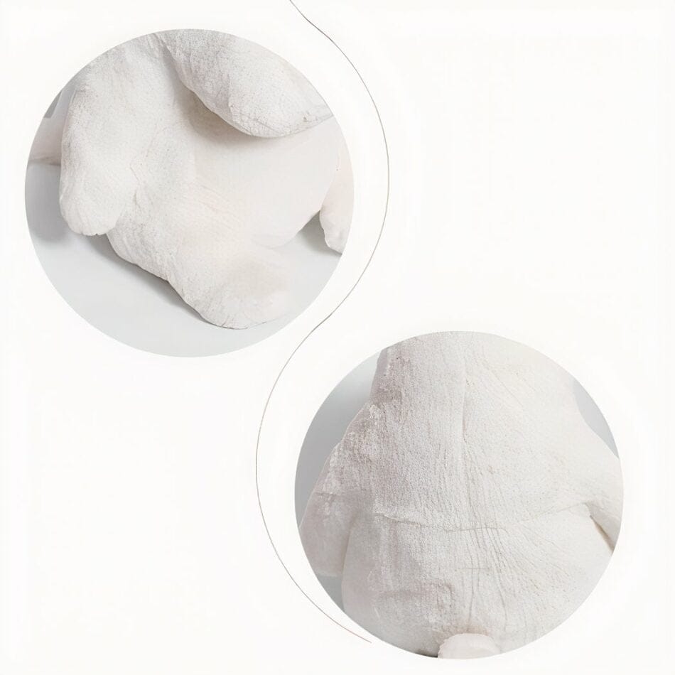 Witte Nijlpaard Knuffel Kussen van Katoen De Knuffel