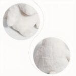 Witte Nijlpaard Knuffel Kussen van Katoen De Knuffel