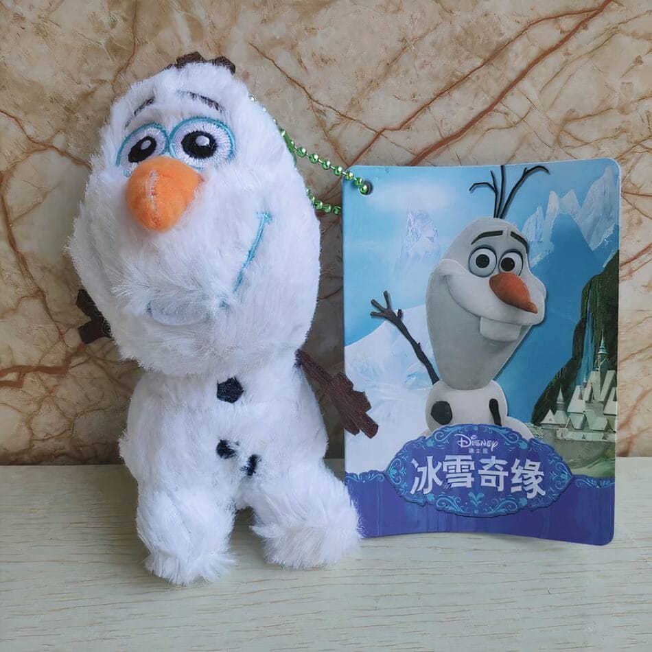 Witte Olaf Knuffel Pendant Disney Sneeuwman De Knuffel