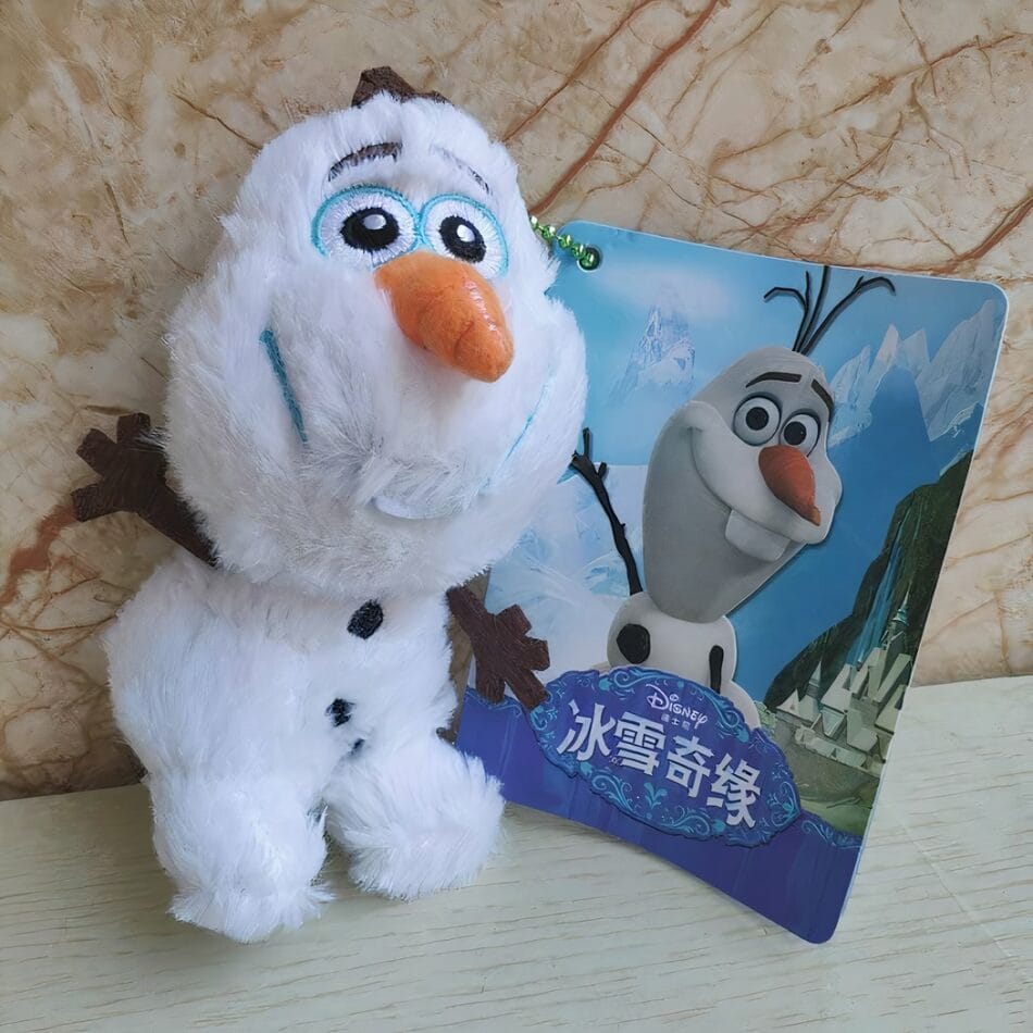 Witte Olaf Knuffel Pendant Disney Sneeuwman De Knuffel