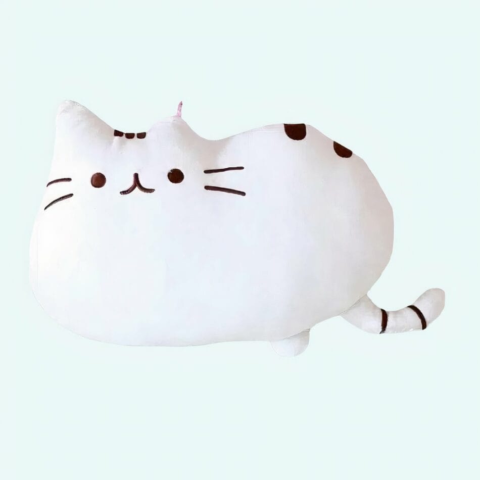 Witte Pluche Kat Knuffel Ultra Zacht Troostknuffel De Knuffel