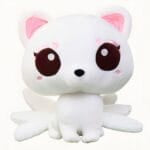 Witte Superschattige Knuffel Vos Gumiho Uit Koreaanse Folklore De Knuffel
