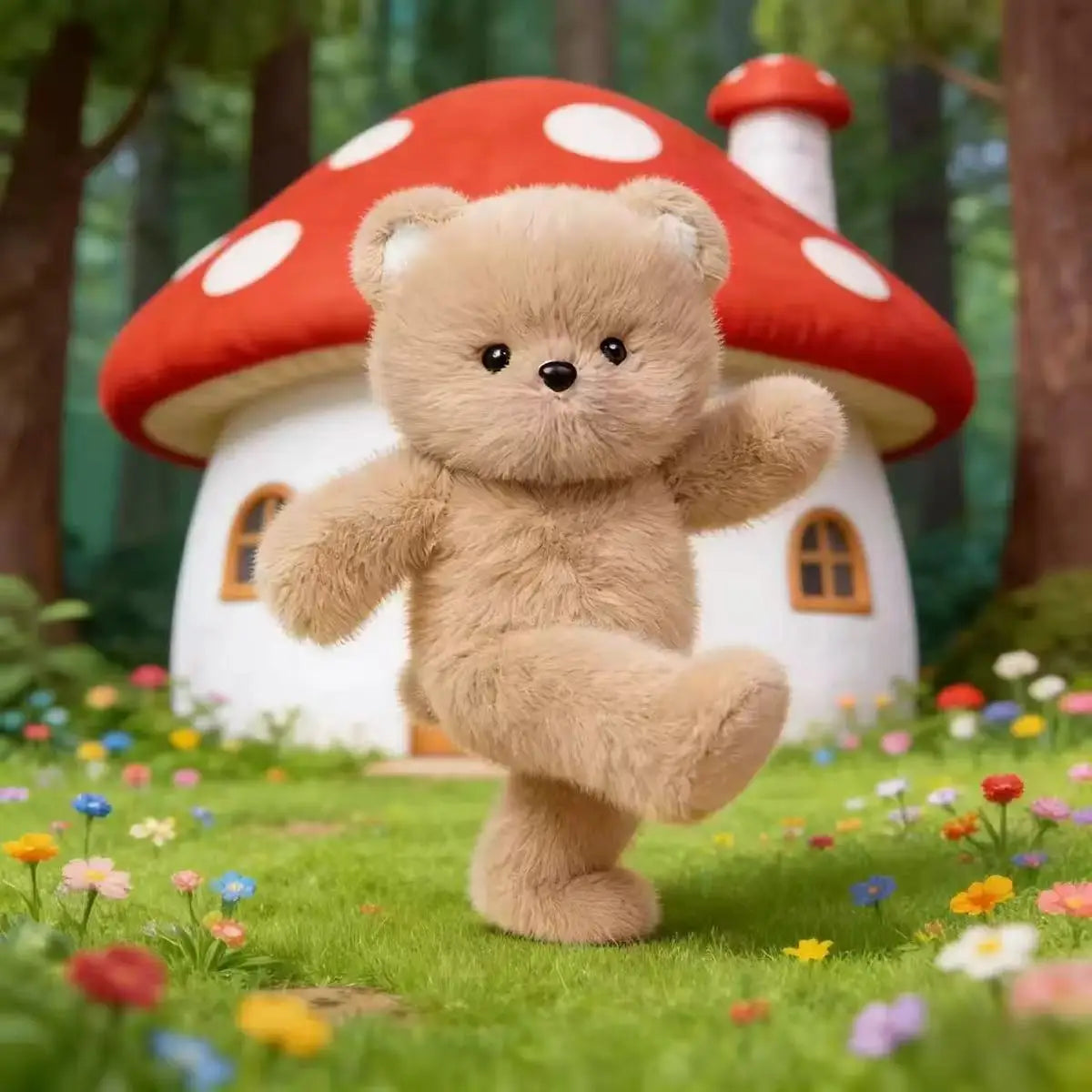 Witte Teddybeer Knuffel | Zachte Kawaii Beer De Knuffel