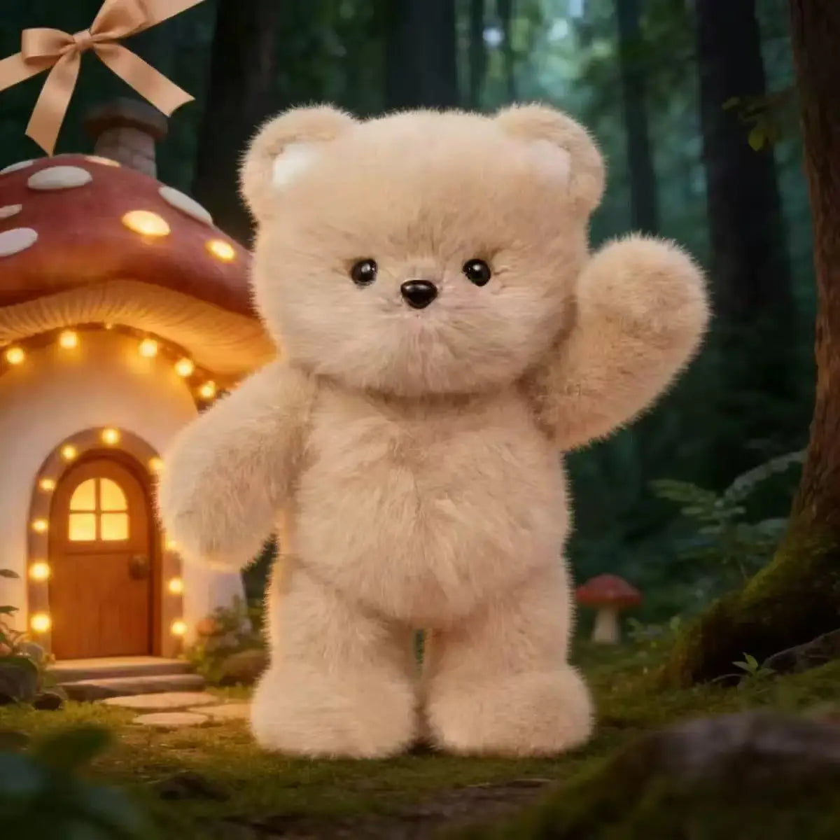 Witte Teddybeer Knuffel | Zachte Kawaii Beer De Knuffel