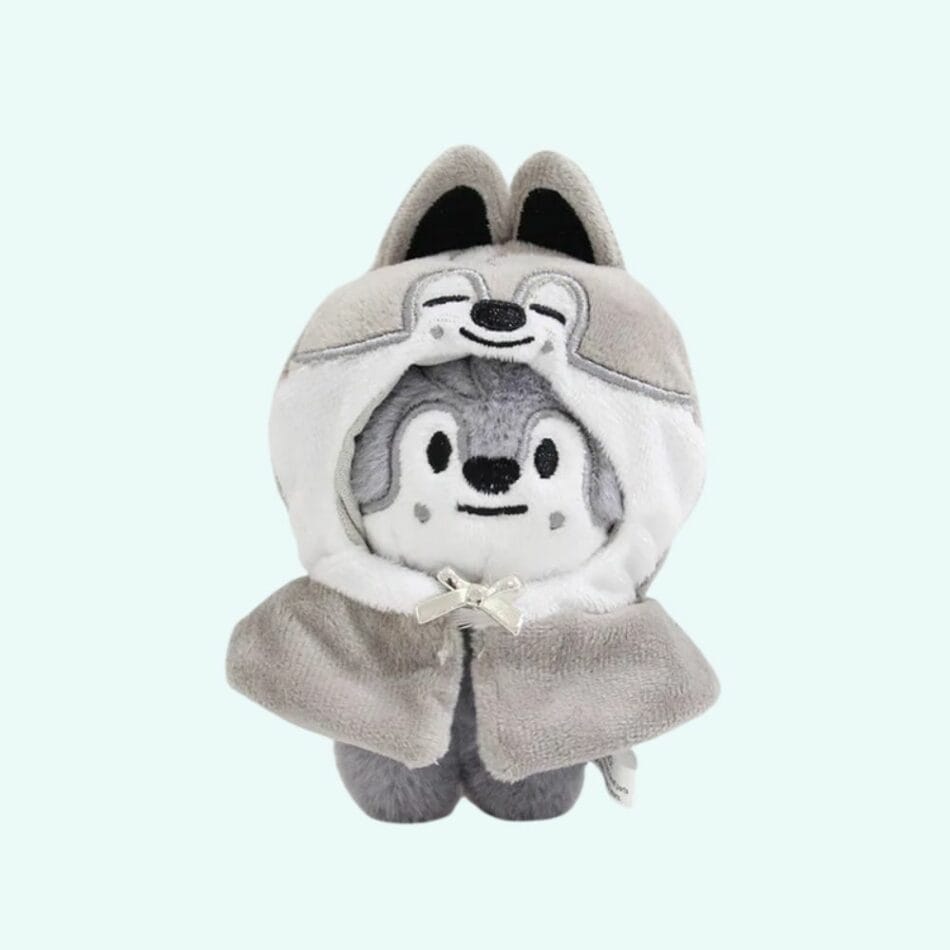 Wolf Chan Knuffel Stray Kids Geïnspireerde Kawaii Stijl 12 cm Mini De Knuffel