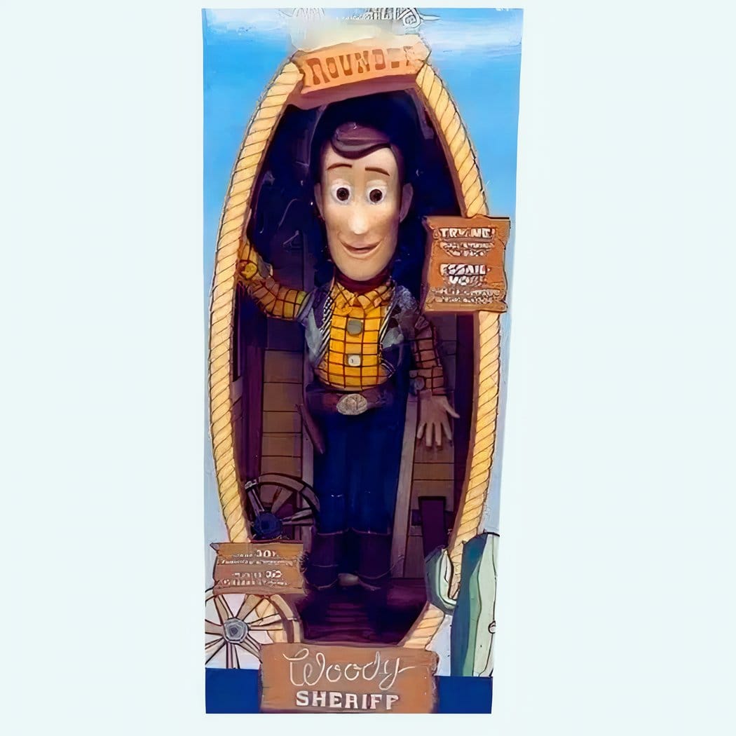 Woody Knuffel Pop Original Toy Story Interactieve Spraakknuffel De Knuffel met-doos