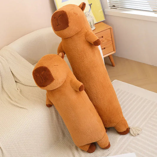 XXL Capybara Knuffelkussen 90 en 120 cm De Knuffel