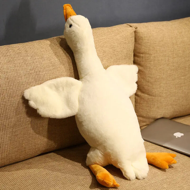 XXL Gans Knuffel 50 tot 130 cm | Lange Gans in 7 Kleuren De Knuffel