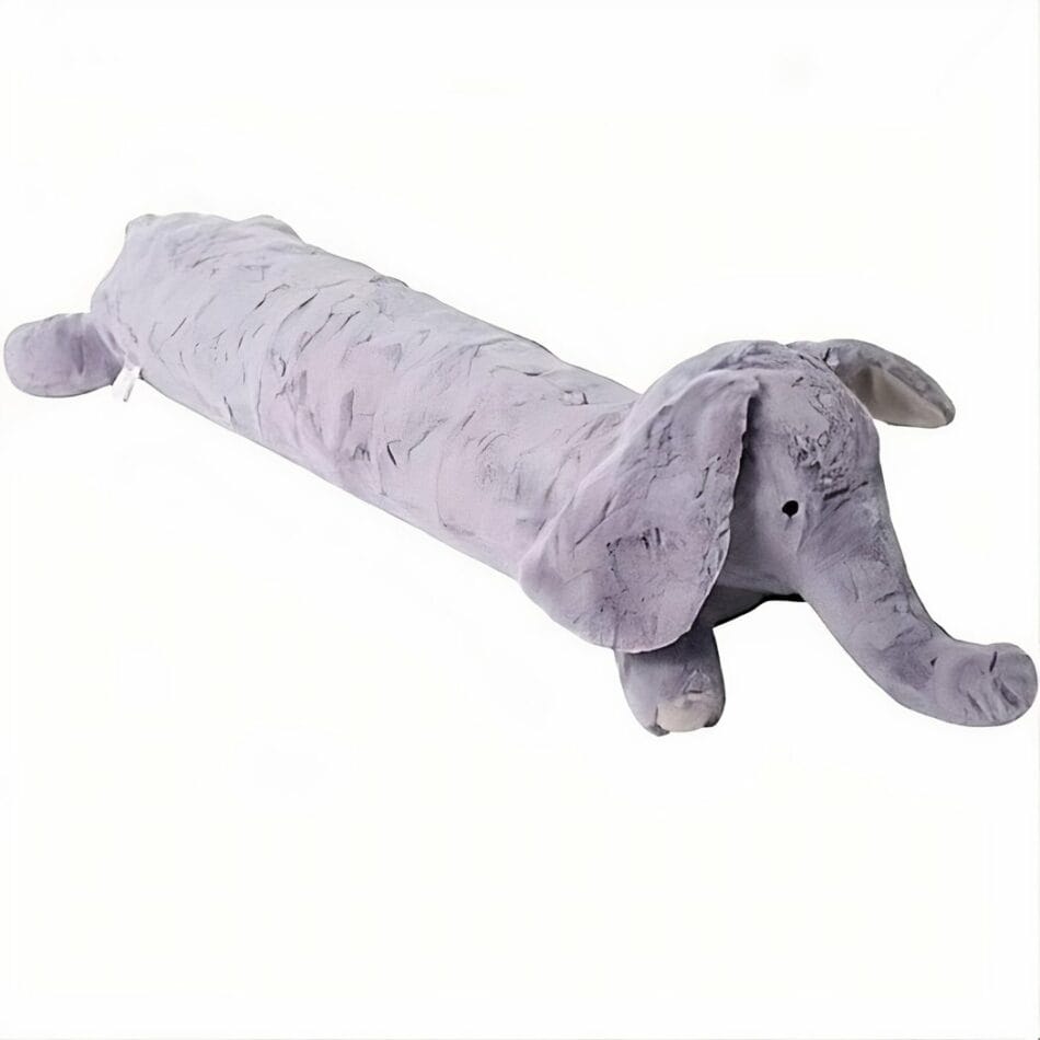 XXL Olifant Knuffel Kussen Met Zachte Grijze Vacht De Knuffel