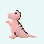 XXL Roze Tyrannosaurus Rex Knuffel Met Zijden Pluche De Knuffel