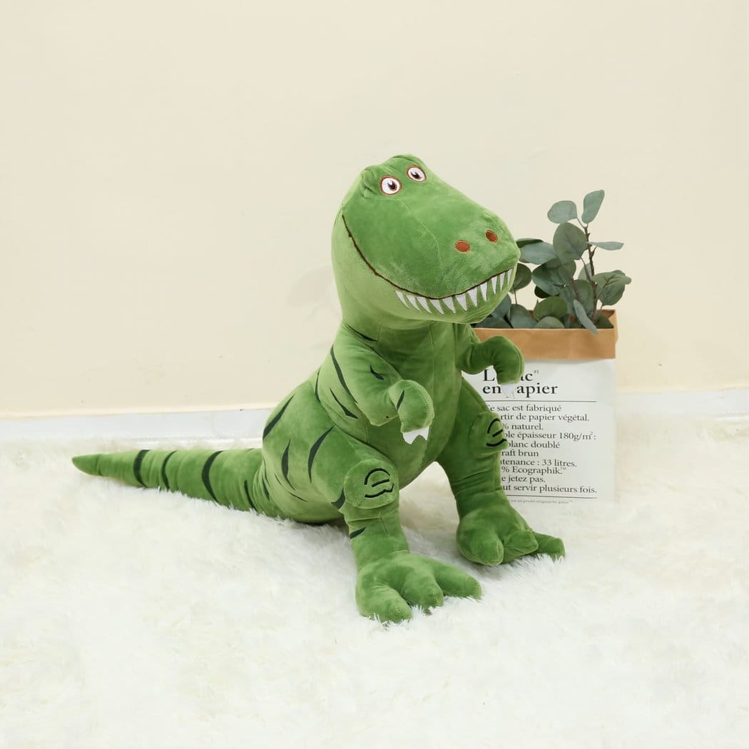XXL T Rex Knuffel Groen Zachte Vacht Schattig Tyrannosaurus De Knuffel 40cm