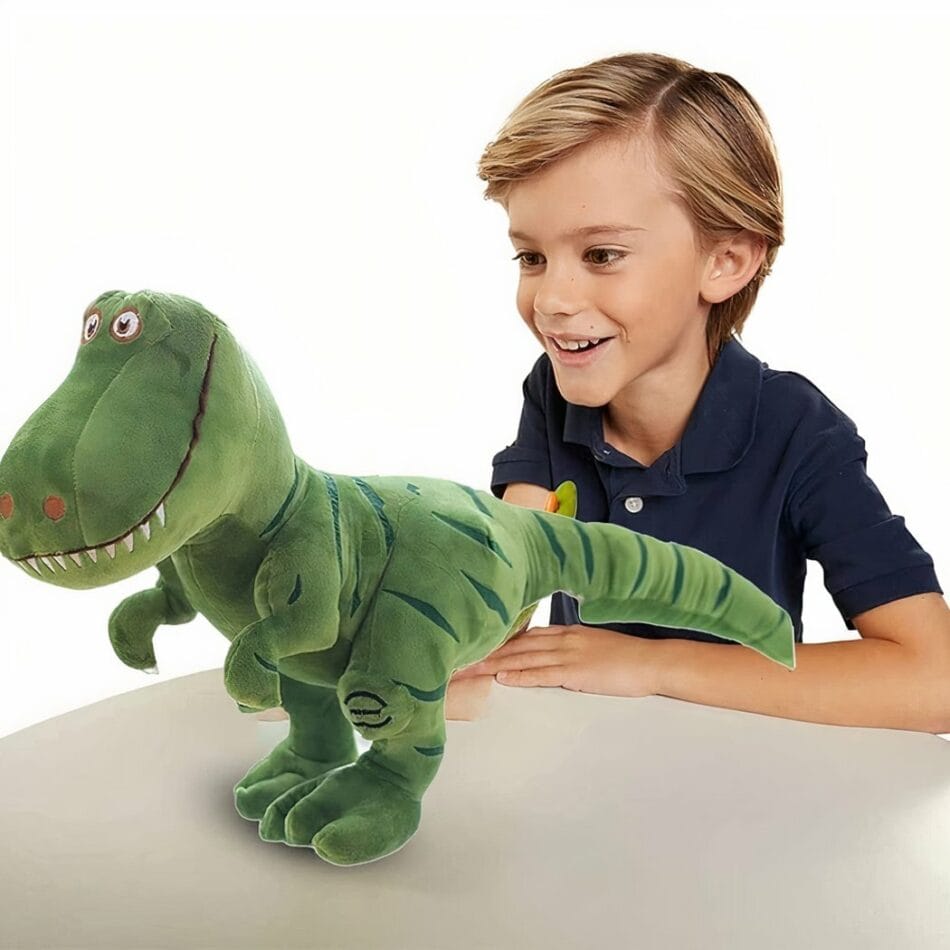 XXL T Rex Knuffel Groen Zachte Vacht Schattig Tyrannosaurus De Knuffel