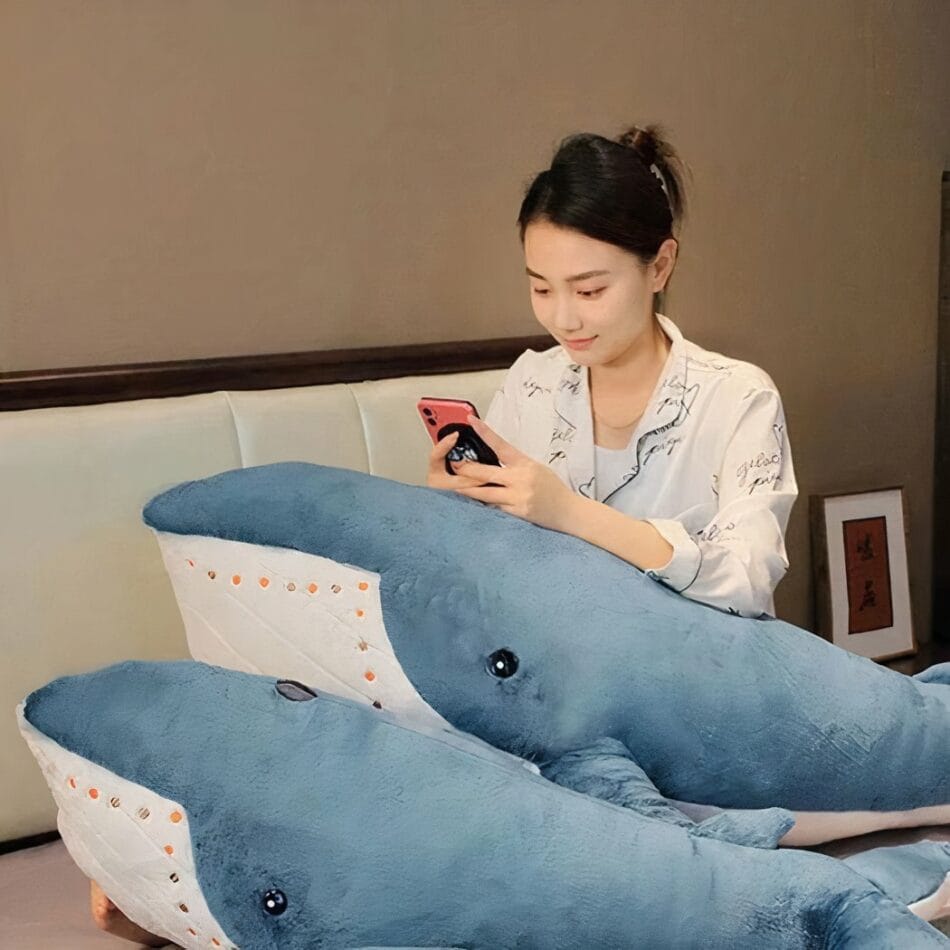 XXL Walvis Knuffel Schattig Comfortabel Voor Kinderen De Knuffel