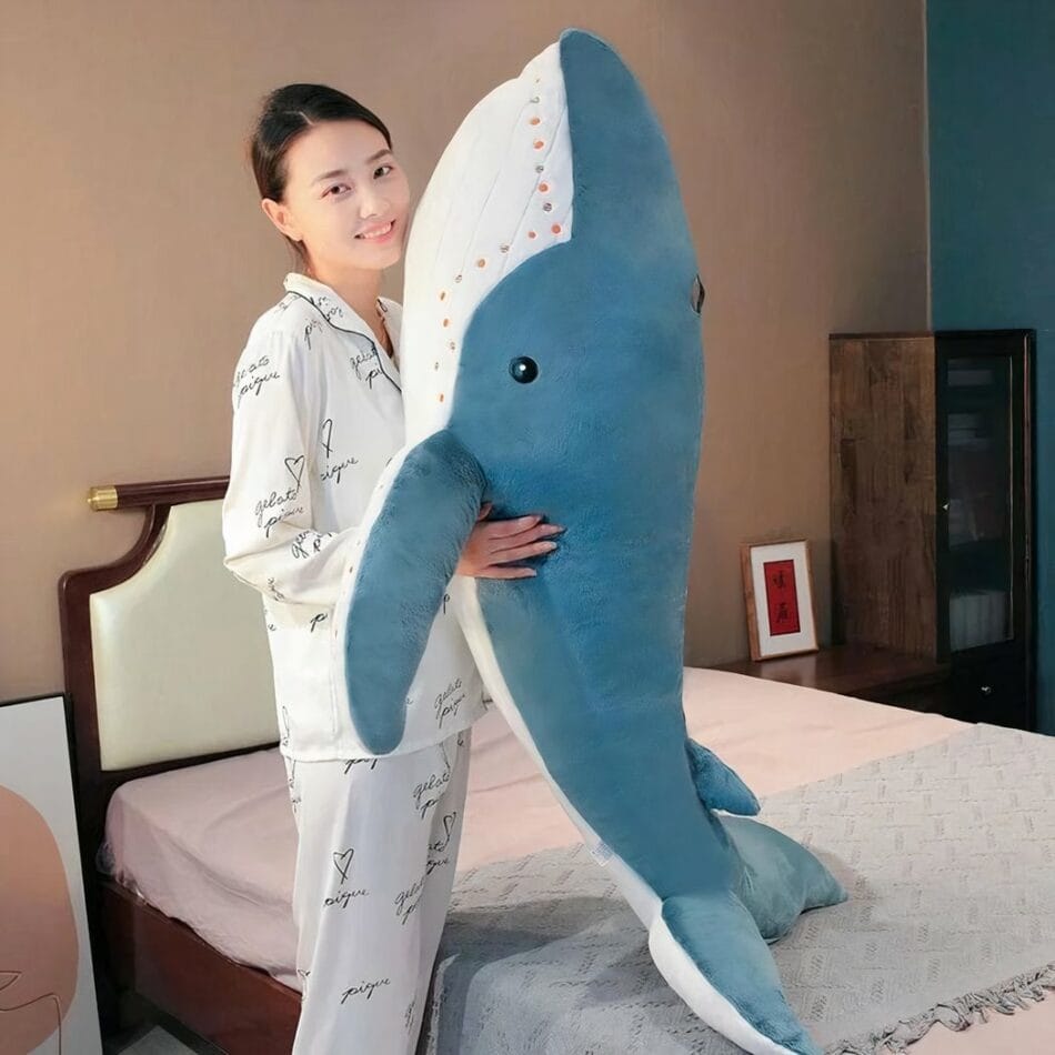 XXL Walvis Knuffel Schattig Comfortabel Voor Kinderen De Knuffel